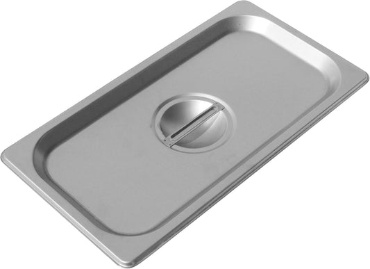 Stainless Steel Chef's Supreme Third Size Steam Table Cover, Individual Piece