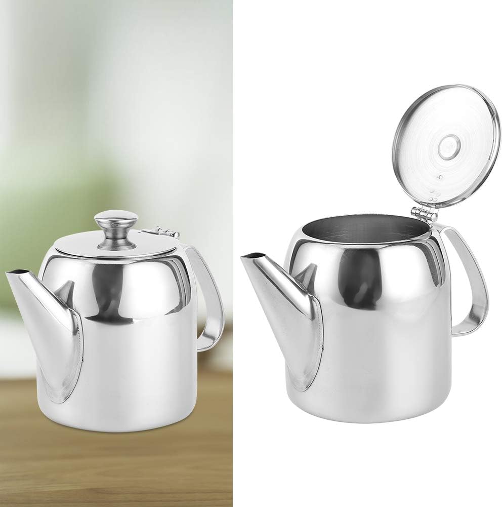 Stainless Steel Cold Spout Kettle for Safety-First Brewing - 500ML Ideal for Hotels and Restaurants