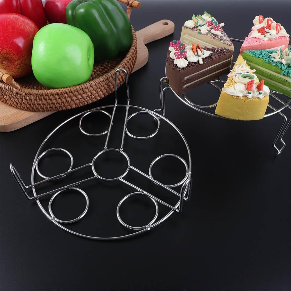 Stainless Steel Egg Steamer Rack Holder Trivet Basket Stand for Steaming (Small)
