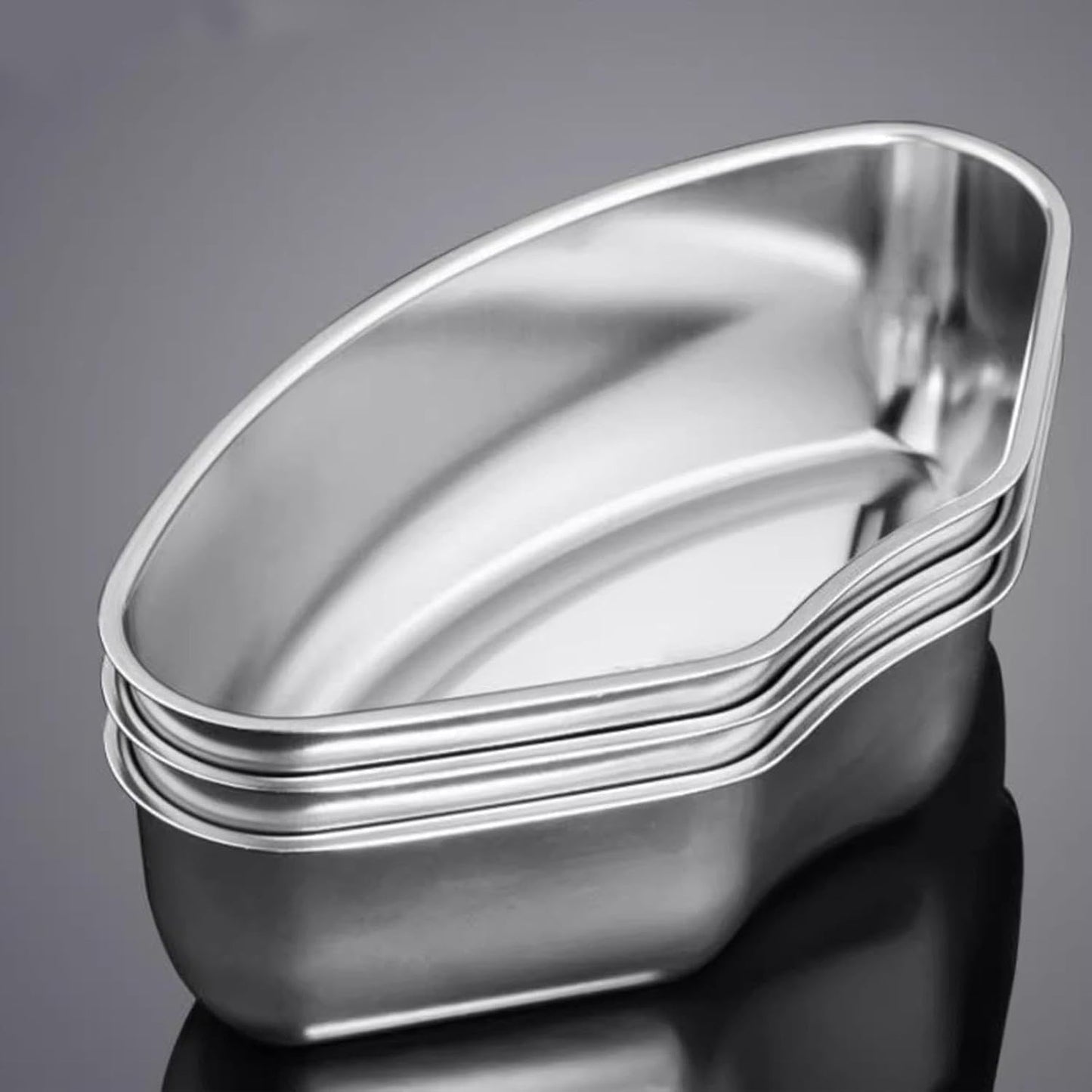 Stainless Steel Fan-Shaped Steamer Basket Tray - 5.98x3.54 inch Insert Pot Food Holder with Lid for Rice & Breakfast Cooking