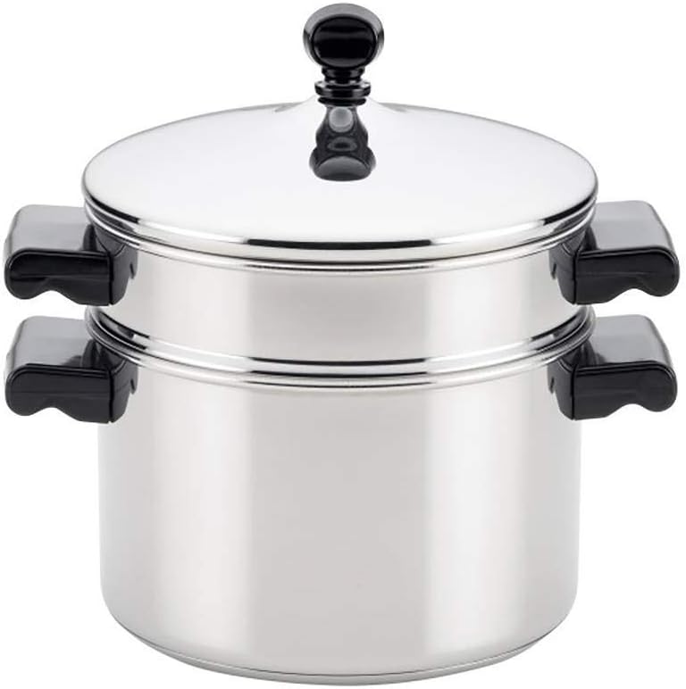 Stainless Steel Farberware Steamer Set for Healthy Cooking