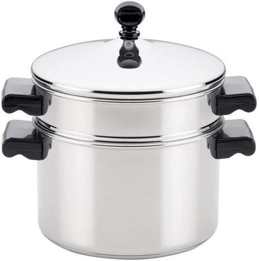 Stainless Steel Farberware Steamer Set for Healthy Cooking