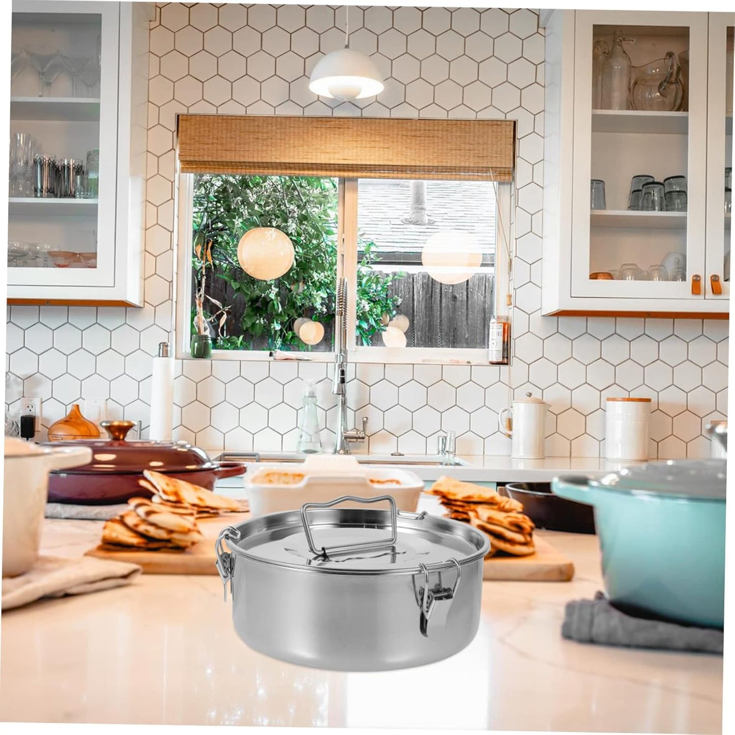 Stainless Steel Flan Molds with Lids - Ideal for Cooking Pudding and Steaming - Versatile Cookware