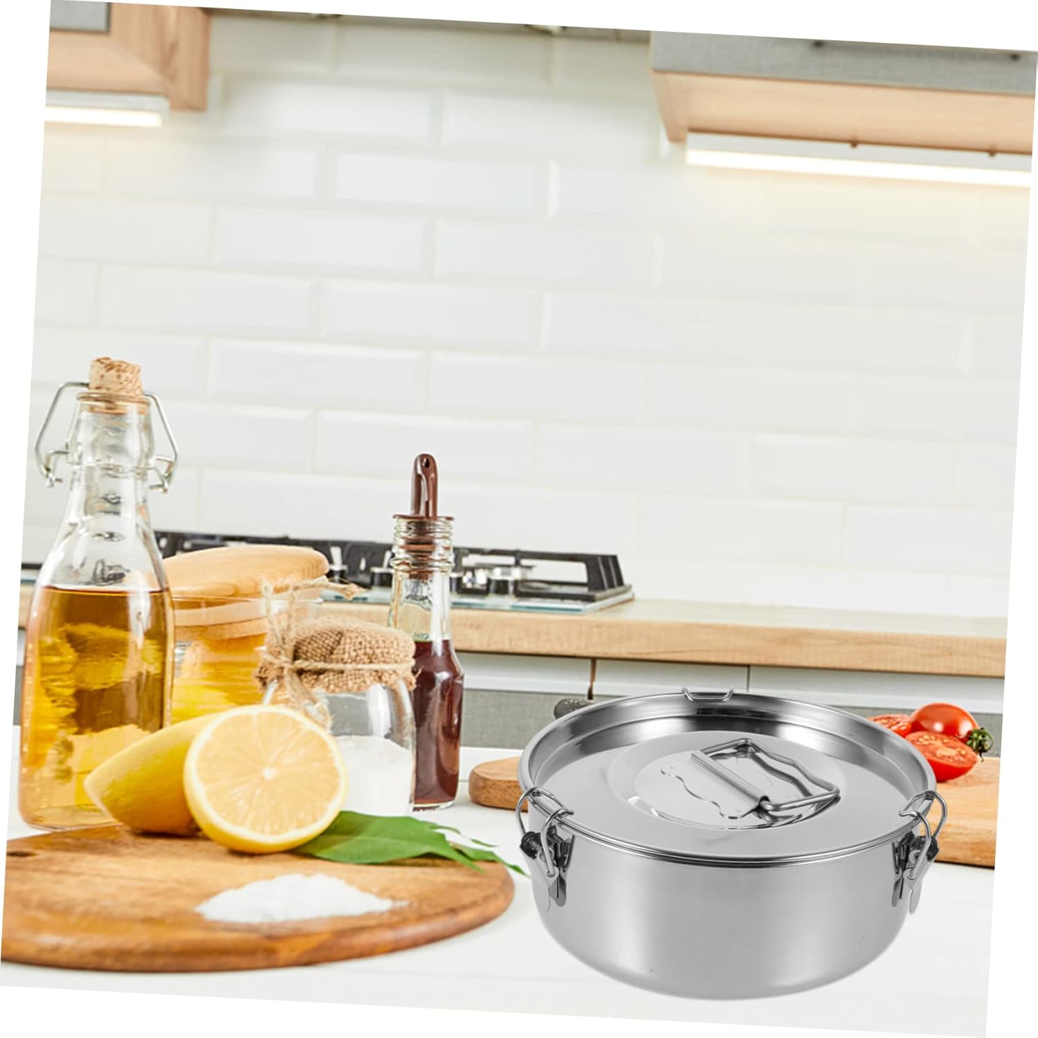 Stainless Steel Flan Molds with Lids - Ideal for Cooking Pudding and Steaming - Versatile Cookware