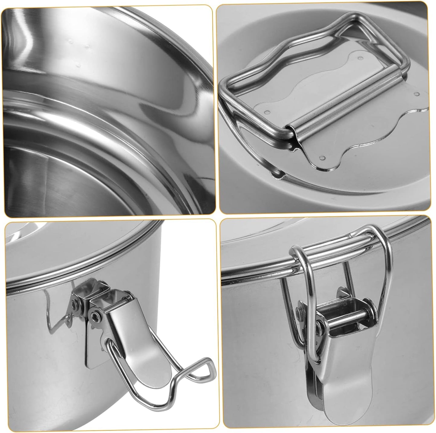 Stainless Steel Flan Molds with Lids - Ideal for Cooking Pudding and Steaming - Versatile Cookware