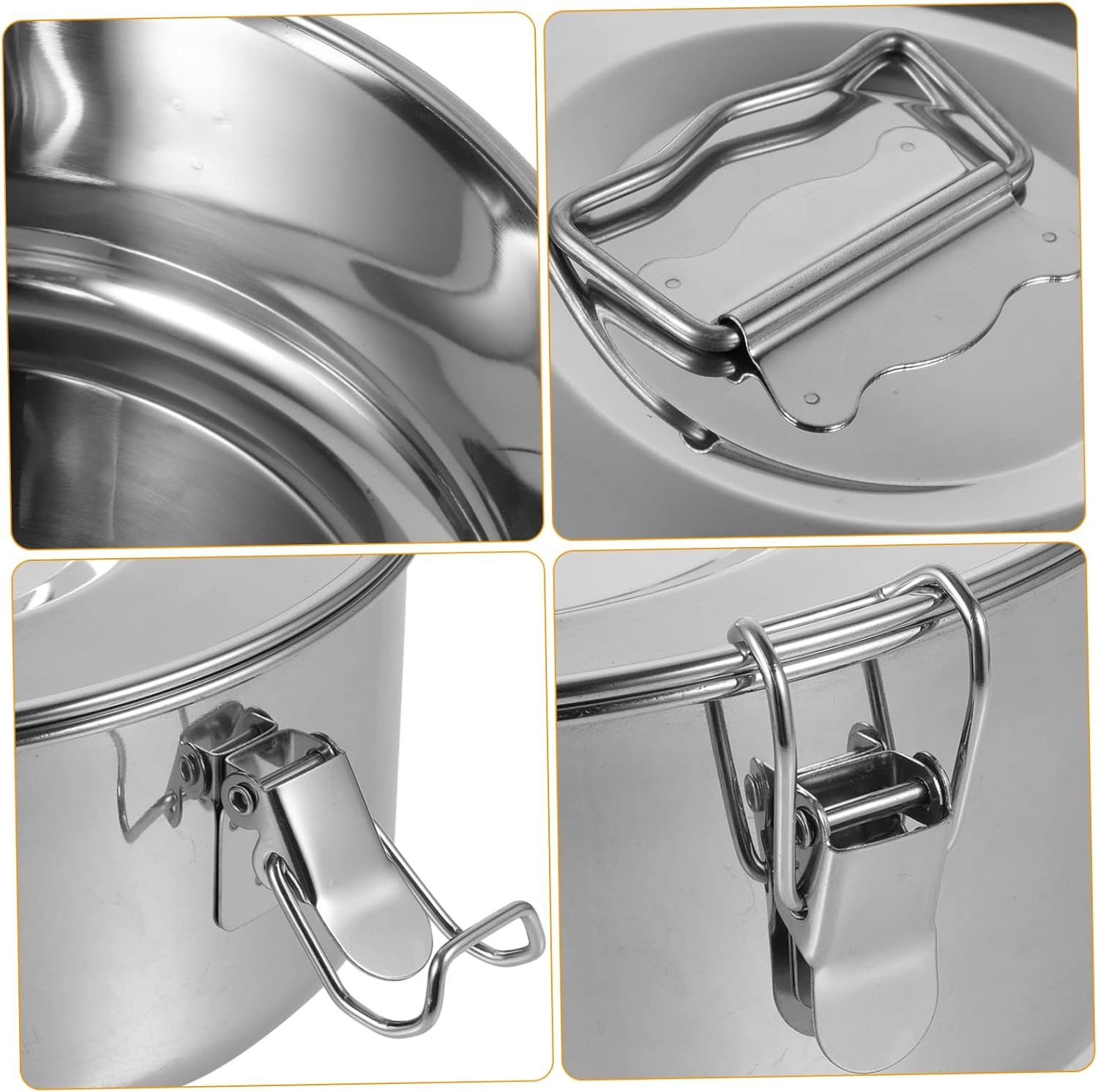 Stainless Steel Flan Molds with Lids - Ideal for Cooking Pudding and Steaming - Versatile Cookware