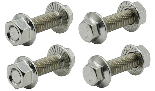 Stainless Steel Flange Screws & Bolts Kit M10X1.5-35mm (4-Pack) for Exhaust Manifold Hardware