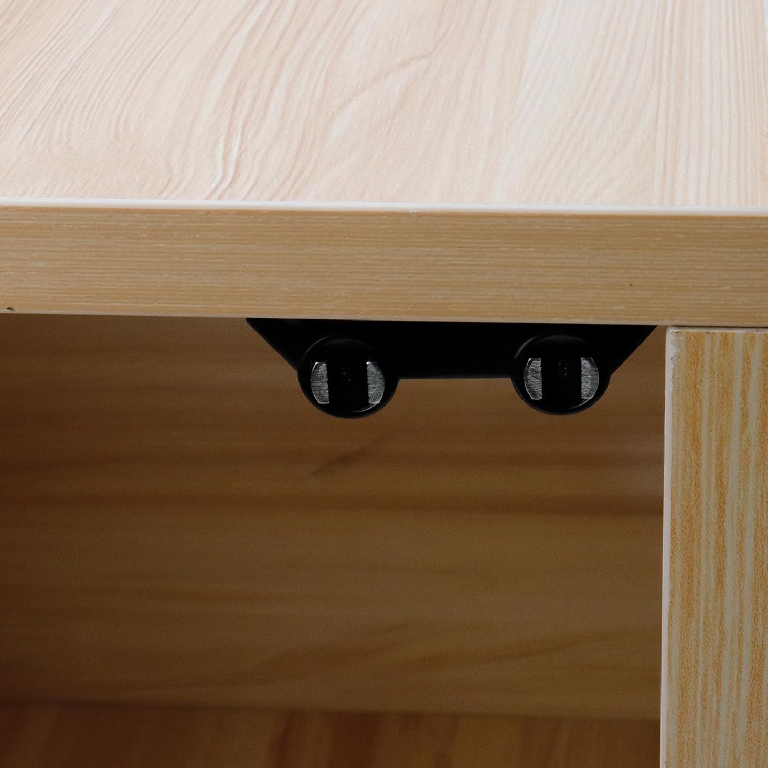 Stainless Steel Glass Door Pivot Hinge Set with Double Head Magnetic Catch Closures for 5-6mm Glass Door