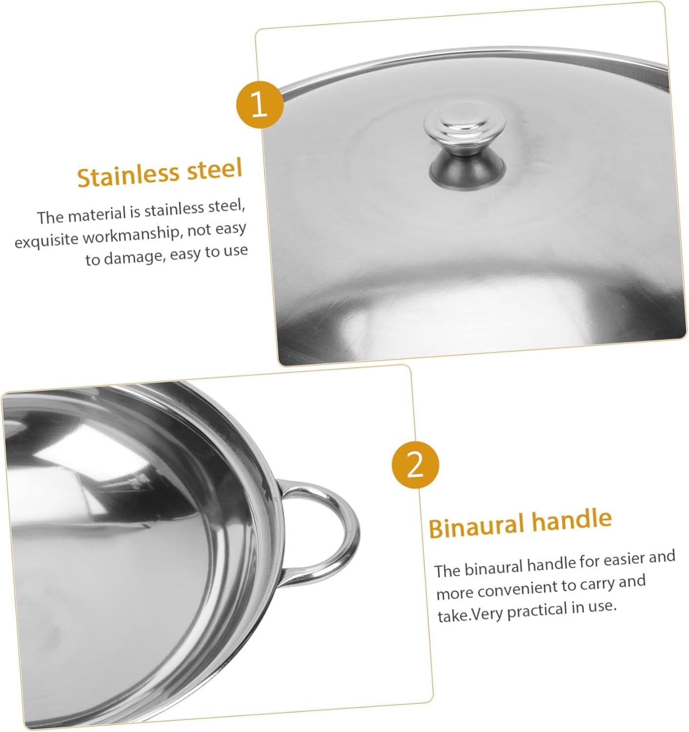 Stainless Steel Griddle Cookware Set for Everyday Home Cooking