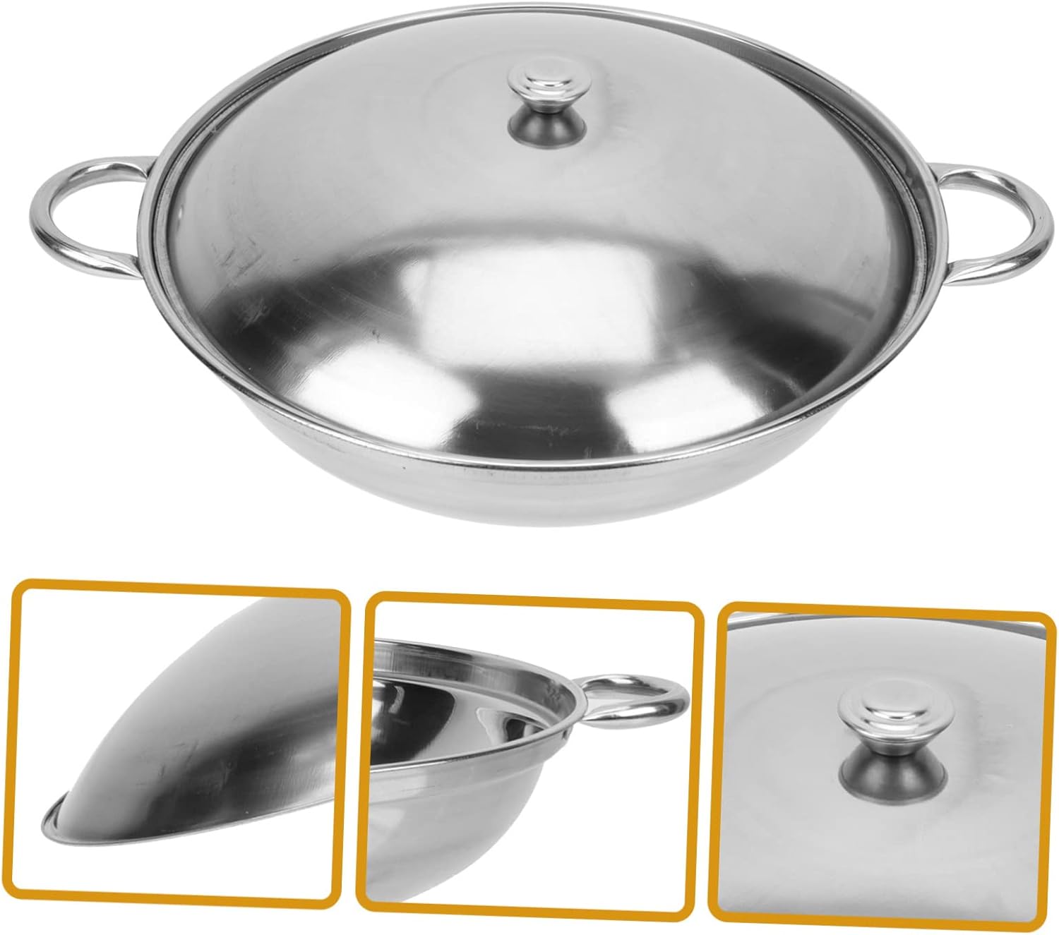 Stainless Steel Griddle Cookware Set for Everyday Home Cooking