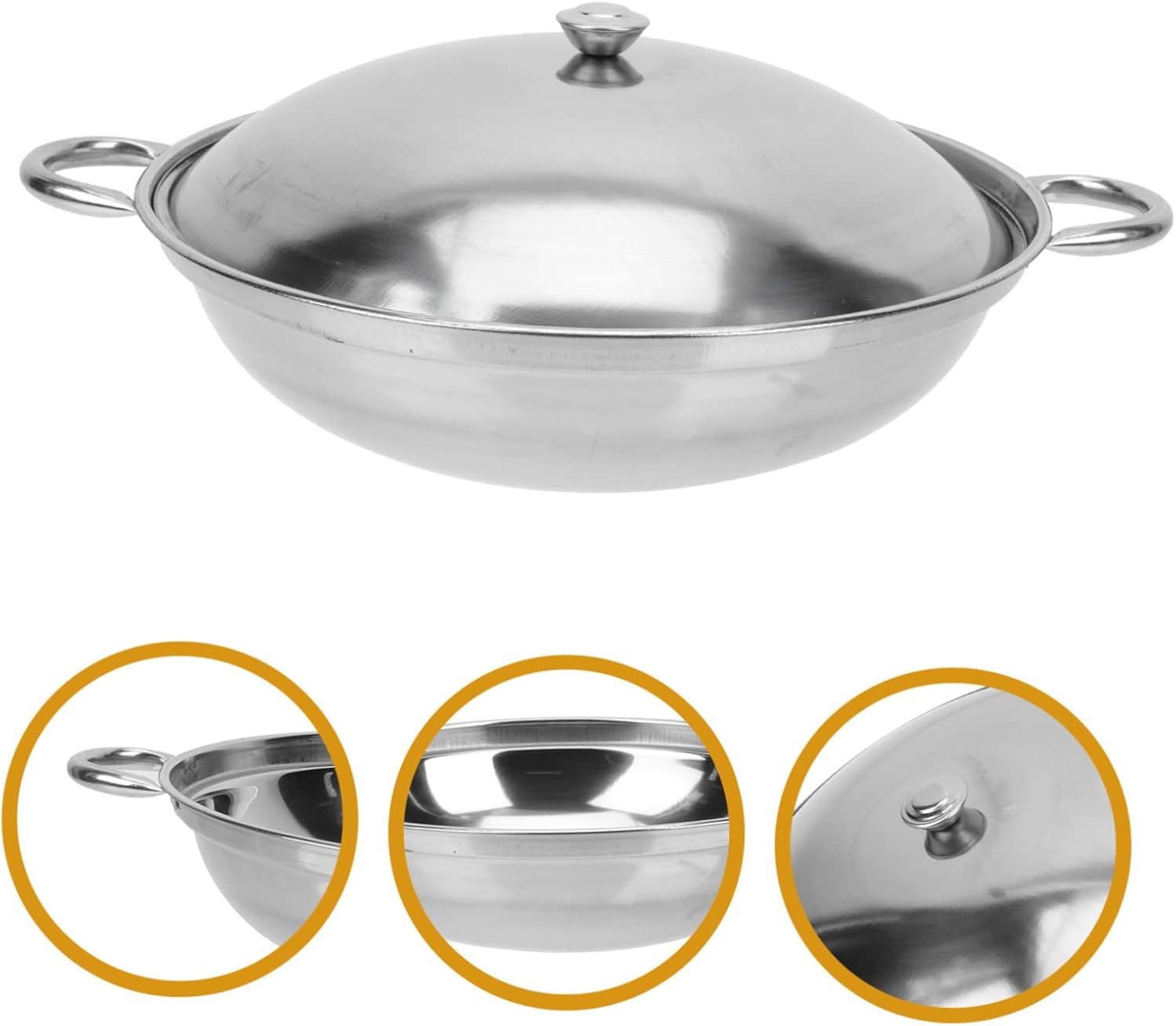 Stainless Steel Griddle Cookware Set for Everyday Home Cooking