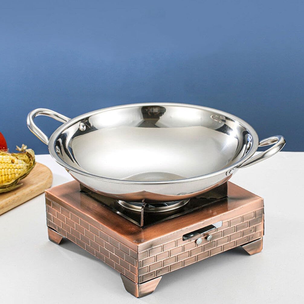 Stainless Steel Griddle Small Pot Set for Household Cooking - Metal Pans for Cookware and Kitchen Tools