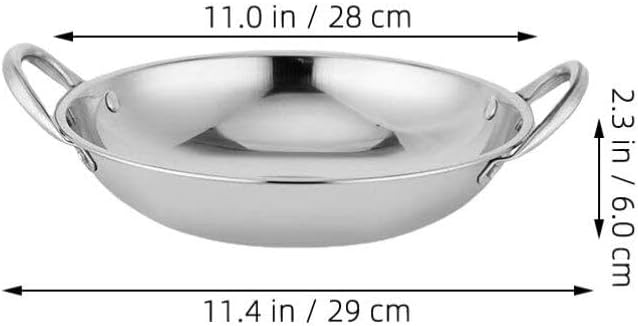 Stainless Steel Griddle Small Pot Set for Household Cooking - Metal Pans for Cookware and Kitchen Tools