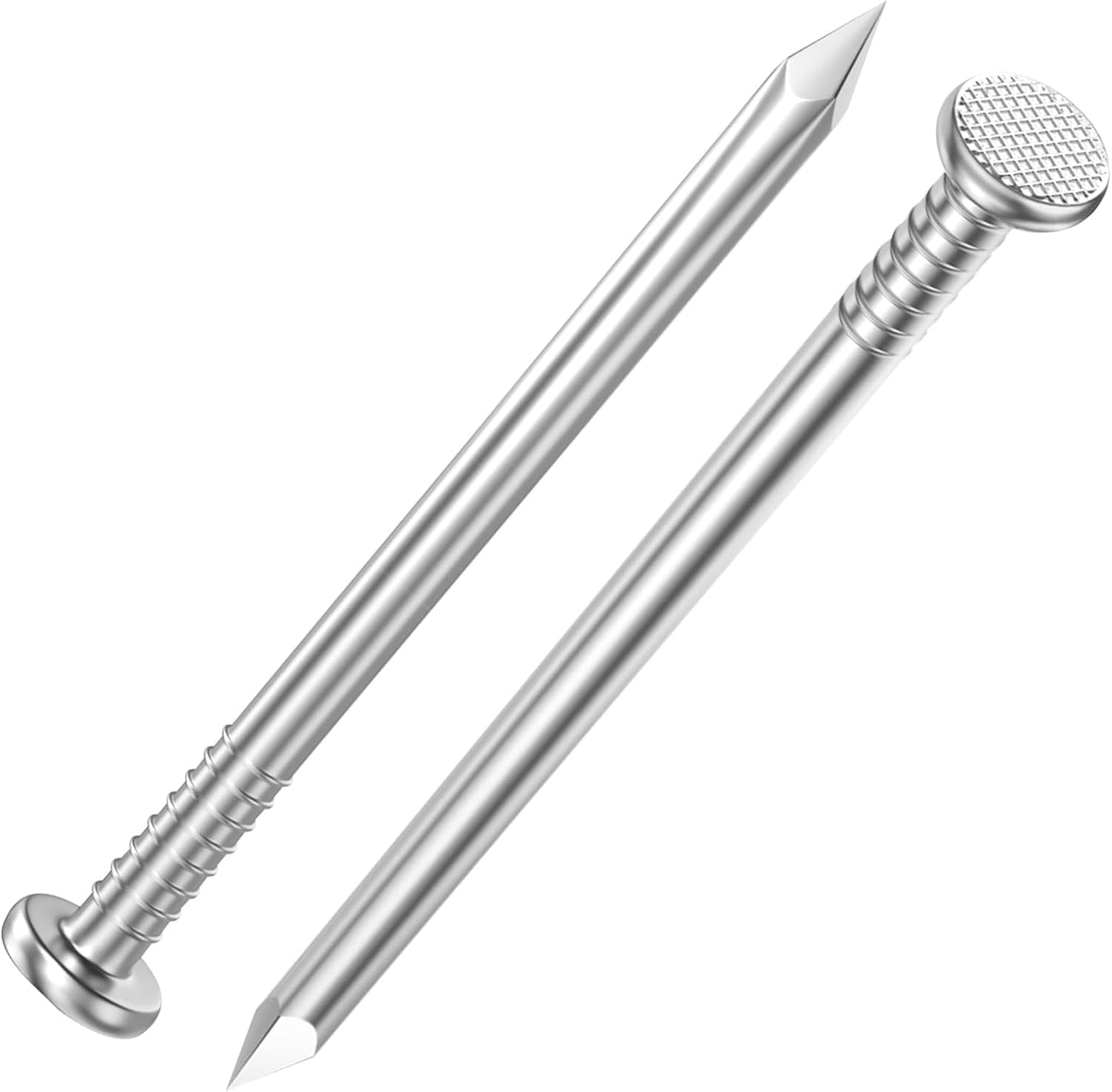 Stainless Steel Hardware Nails 1-1/2 inch, 300pcs - 1 lb Pack for Hanging Pictures, Small Wall & Wood Nails