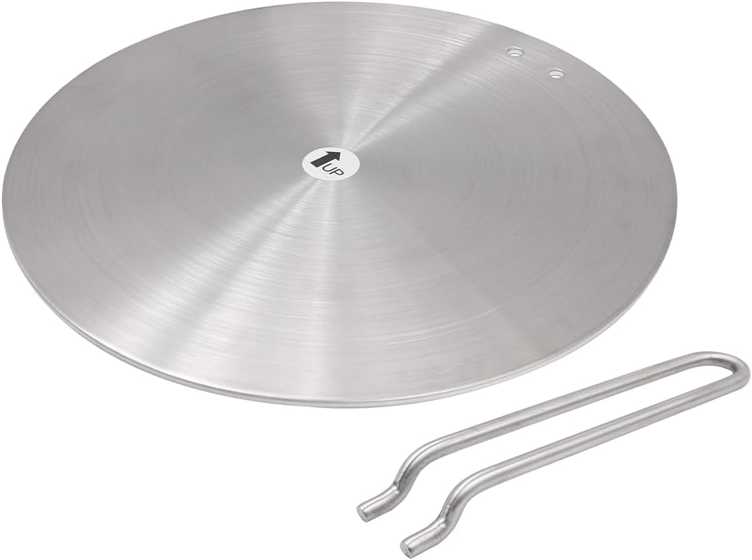 Stainless Steel Induction Heat Diffuser Plate with 20cm Separable Handle