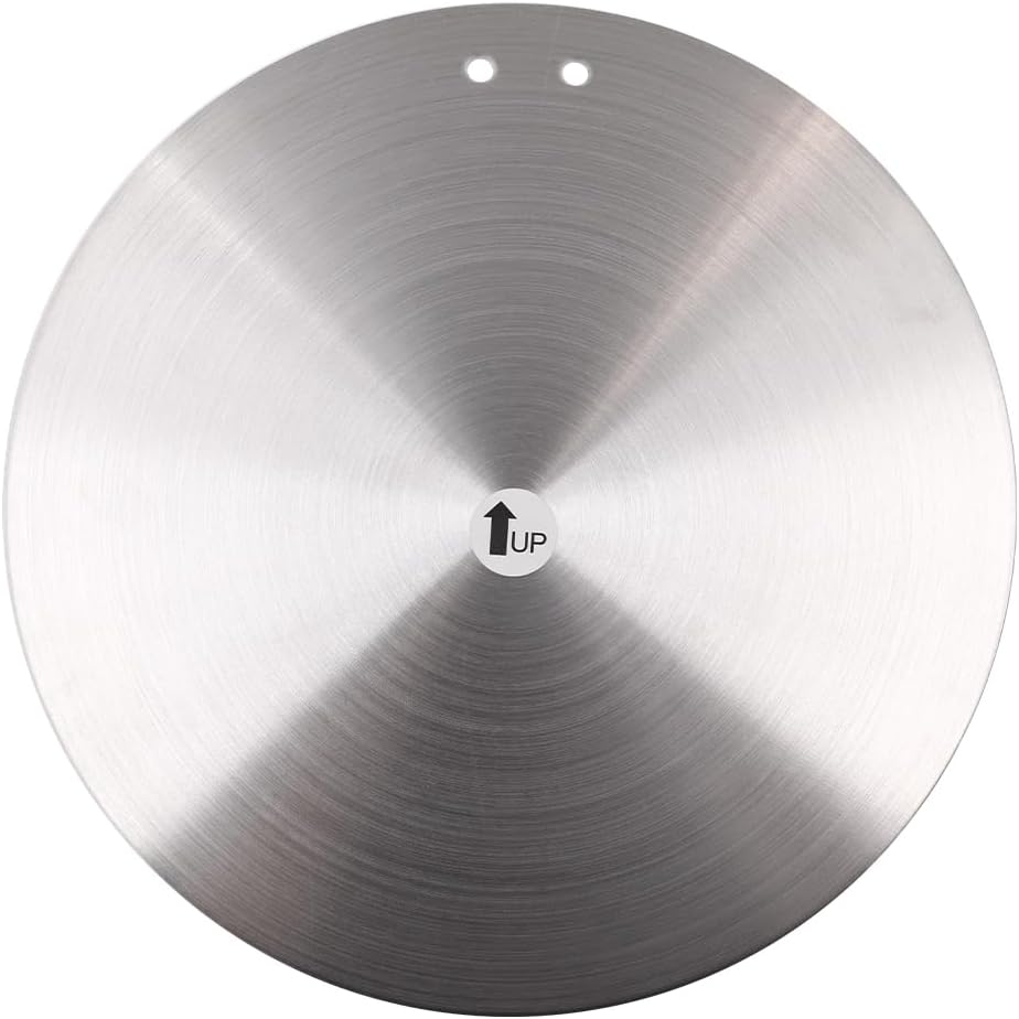 Stainless Steel Induction Heat Diffuser Plate with 20cm Separable Handle