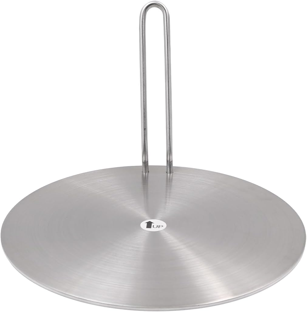 Stainless Steel Induction Heat Diffuser Plate with 20cm Separable Handle