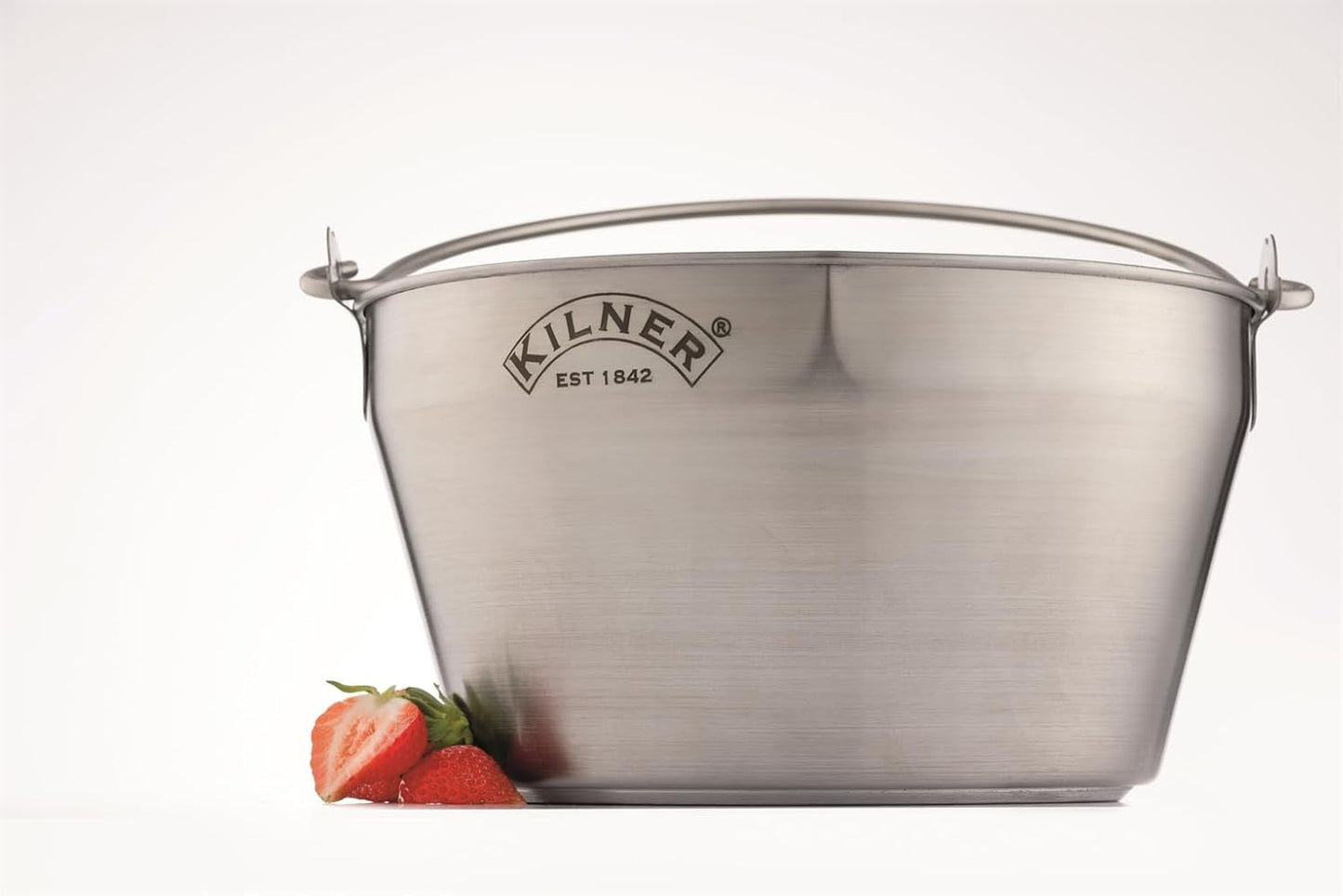 Stainless Steel Kilner Jam Pan for Preserving - Silver Color