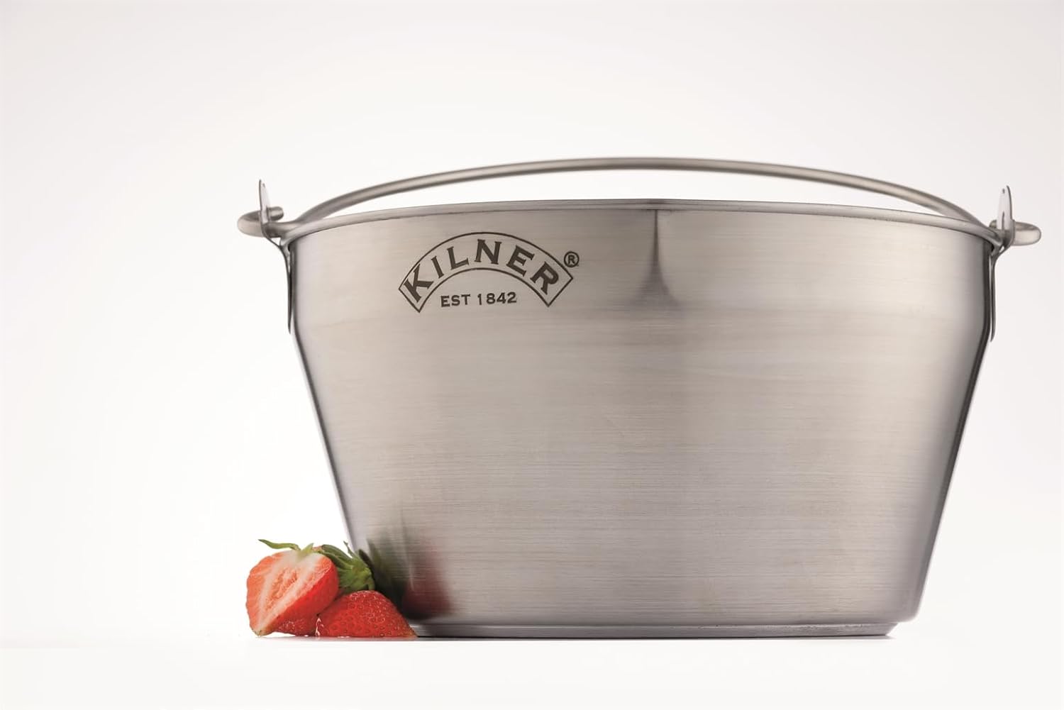 Stainless Steel Kilner Jam Pan for Preserving - Silver Color