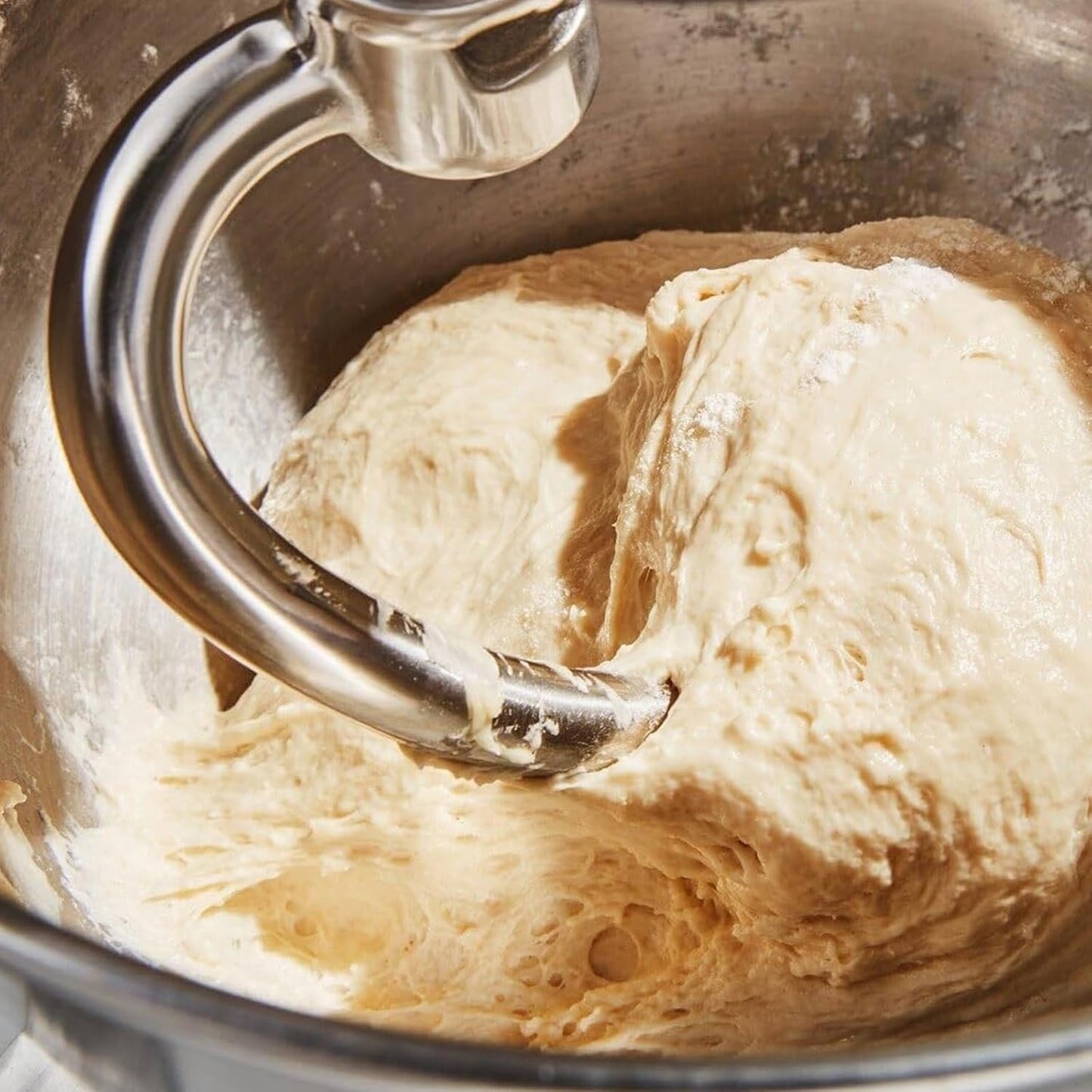 Stainless Steel Mixer Bowl Accessory for 7QT Stand Mixer - Dishwasher Safe Mixing Bowl Replacement