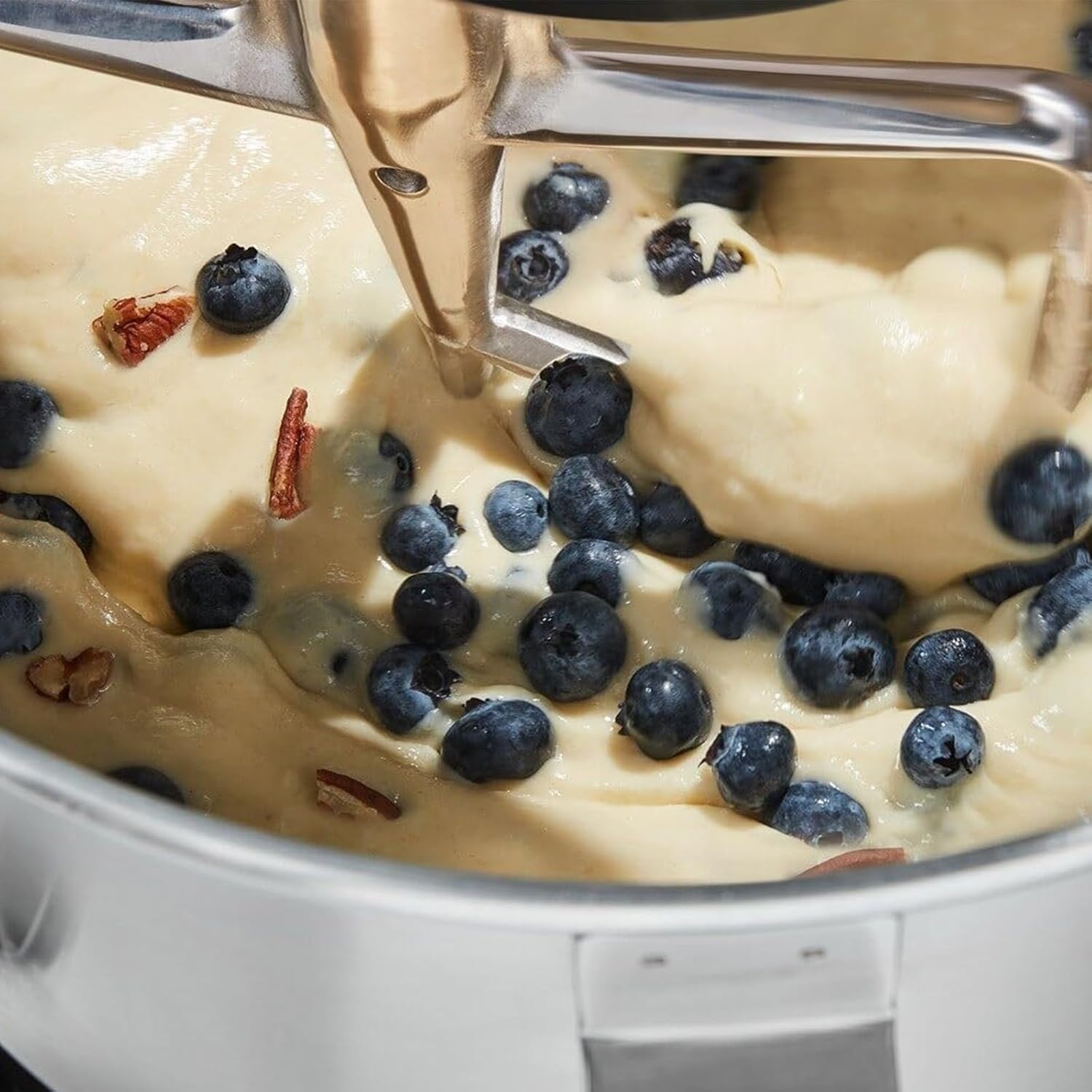 Stainless Steel Mixer Bowl Accessory for 7QT Stand Mixer - Dishwasher Safe Mixing Bowl Replacement