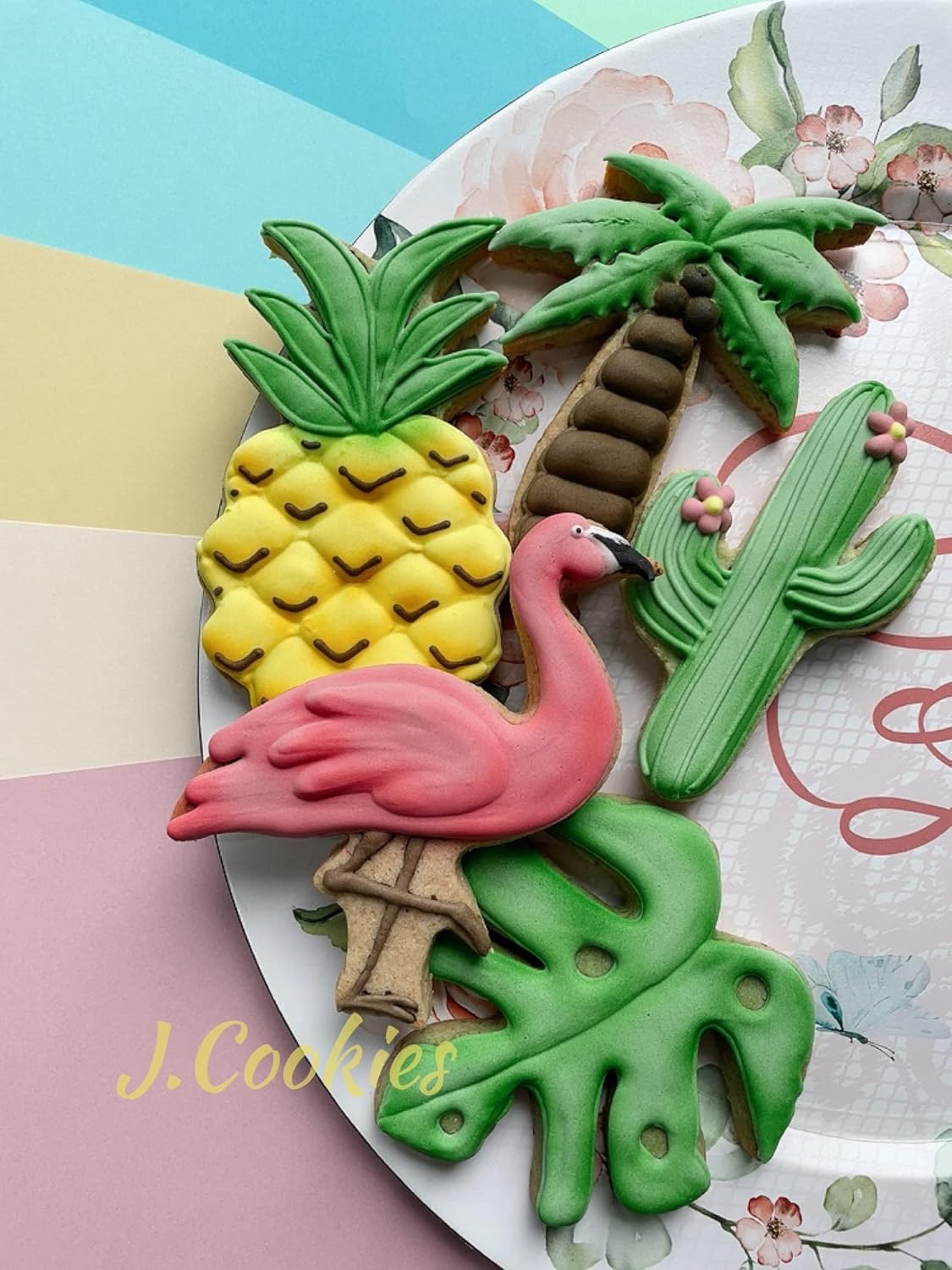 Stainless Steel Palm Tree Cookie Cutter - 3.4 x 4.2 inches by LILIAO