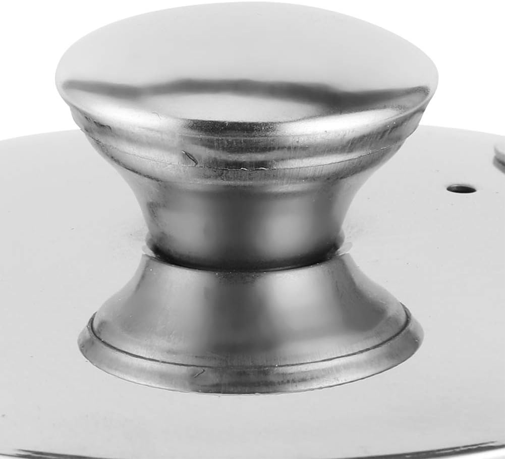 Stainless Steel Round Coffee Teapot Kettle with Short Spout (850ml/32oz) for Home, Restaurant, Hotel - #2