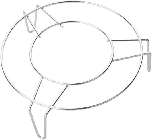 Stainless Steel Round Steamer Rack Cookware Stand for Steaming, Baking, and Roasting - LABRIMP