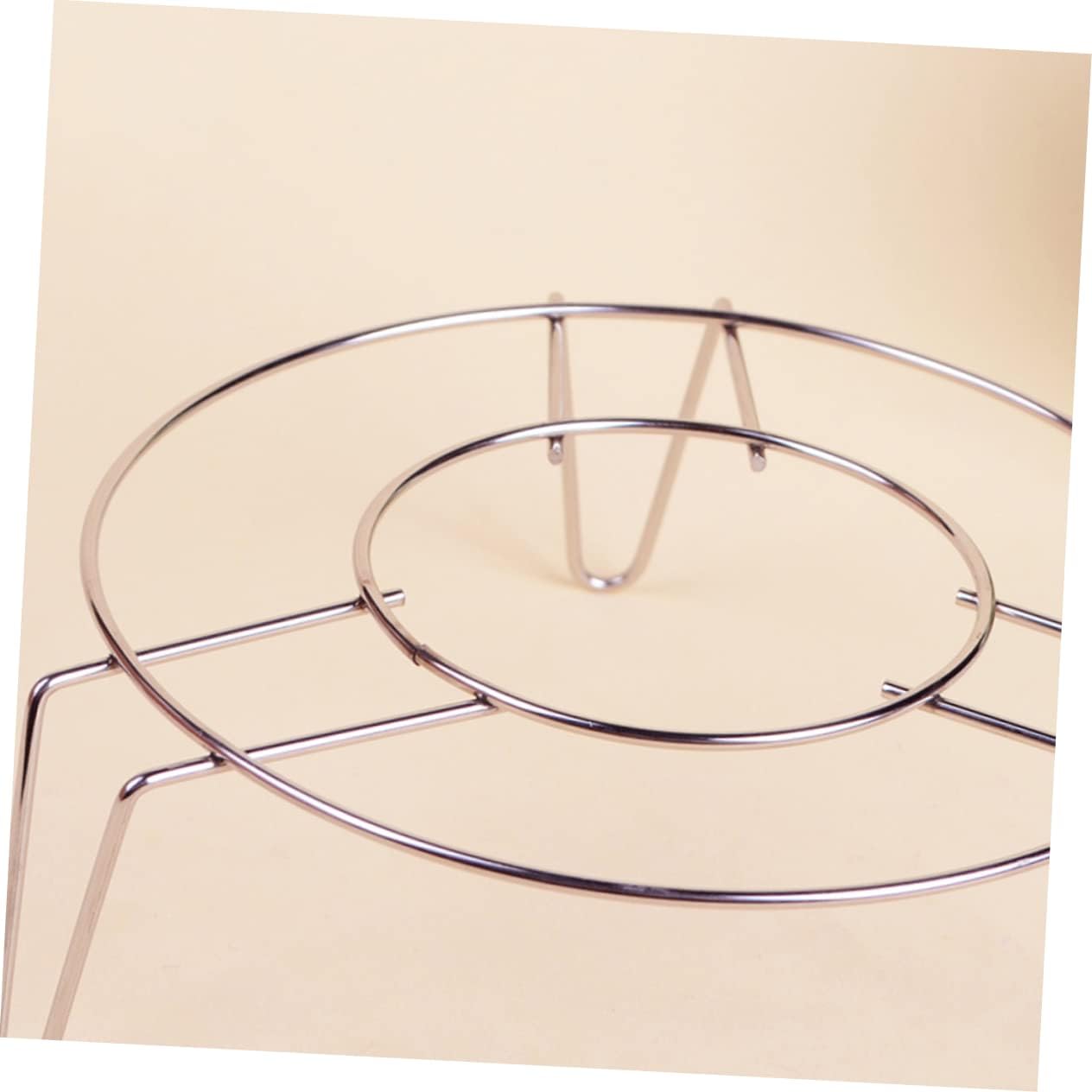 Stainless Steel Round Steamer Rack Cookware Stand for Steaming, Baking, and Roasting - LABRIMP