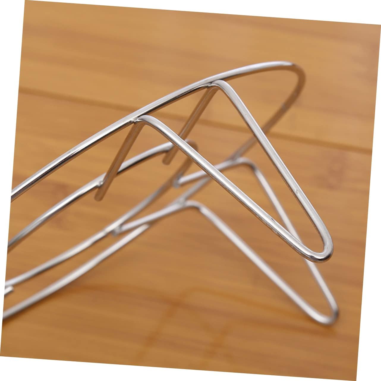 Stainless Steel Round Steamer Rack Cookware Stand for Steaming, Baking, and Roasting - LABRIMP