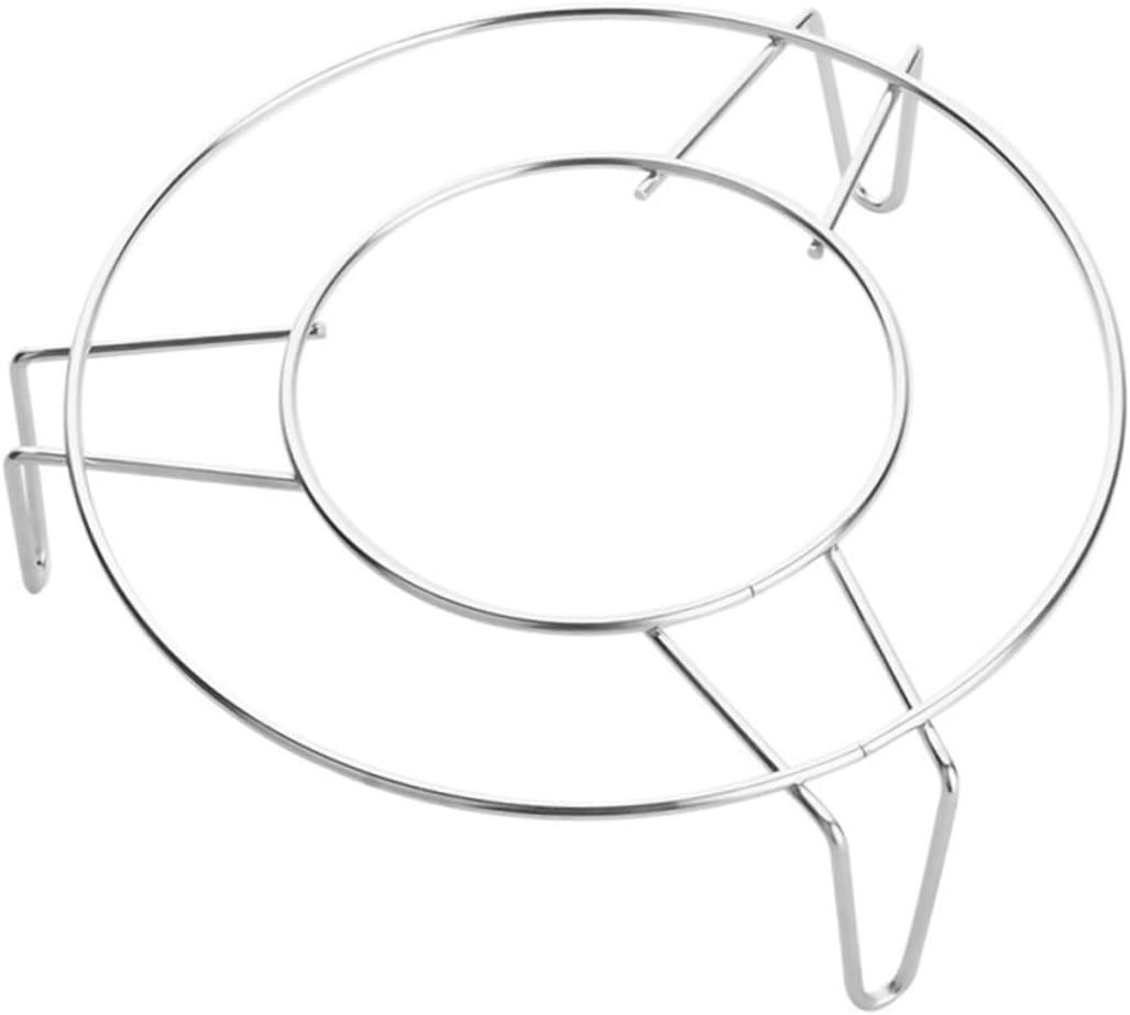 Stainless Steel Round Steamer Rack Cookware Stand for Steaming, Baking, and Roasting - LABRIMP