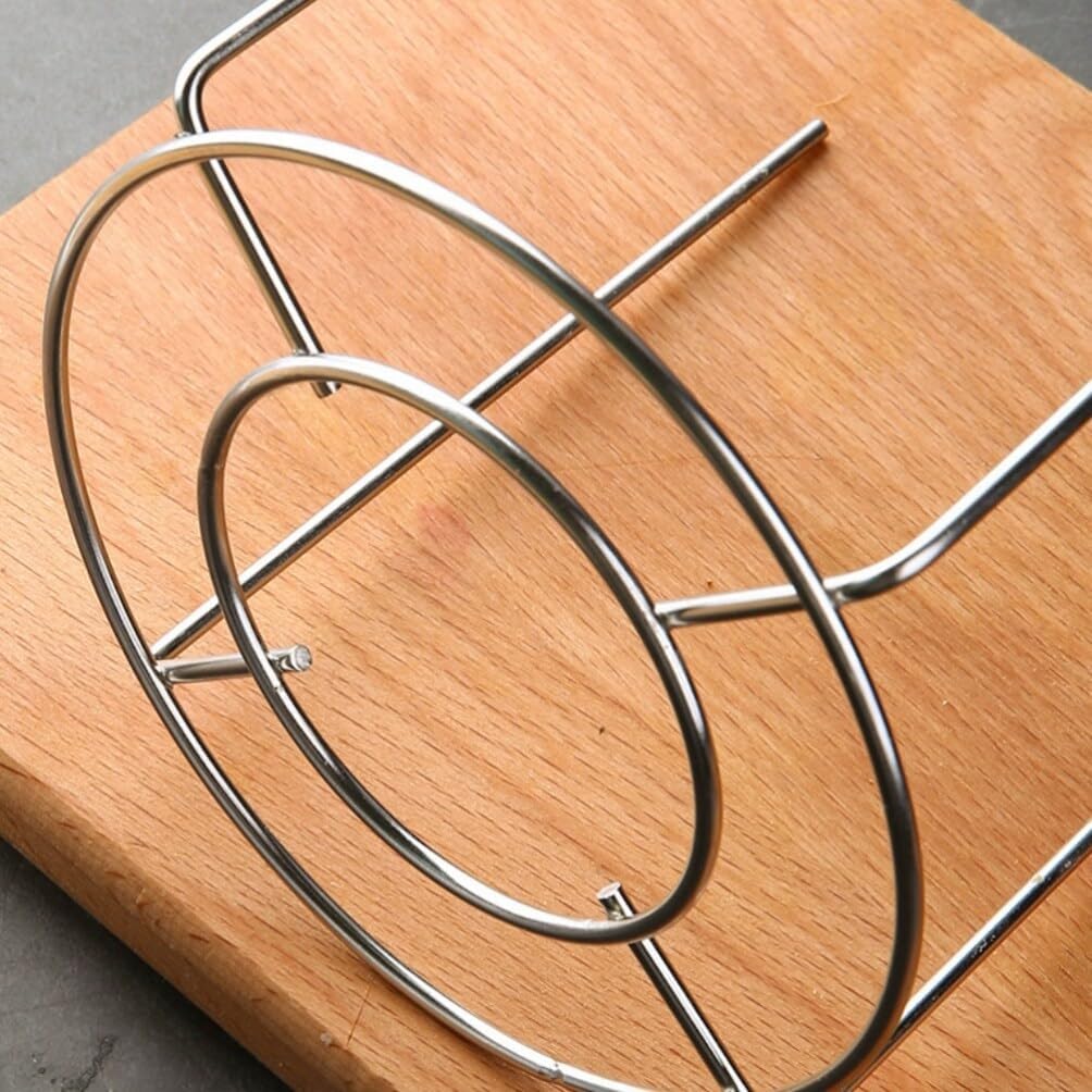 Stainless Steel Round Vegetable Steamer Rack for Pressure Cooker - Heavy Duty Steam Basket Stand - Cooking Accessories