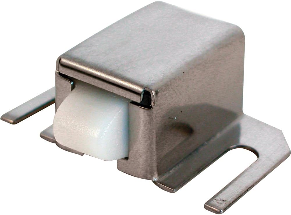 Stainless Steel Shower Door Handle with Plastic Tip, 1/2" x 1-5/16" - Single Pack