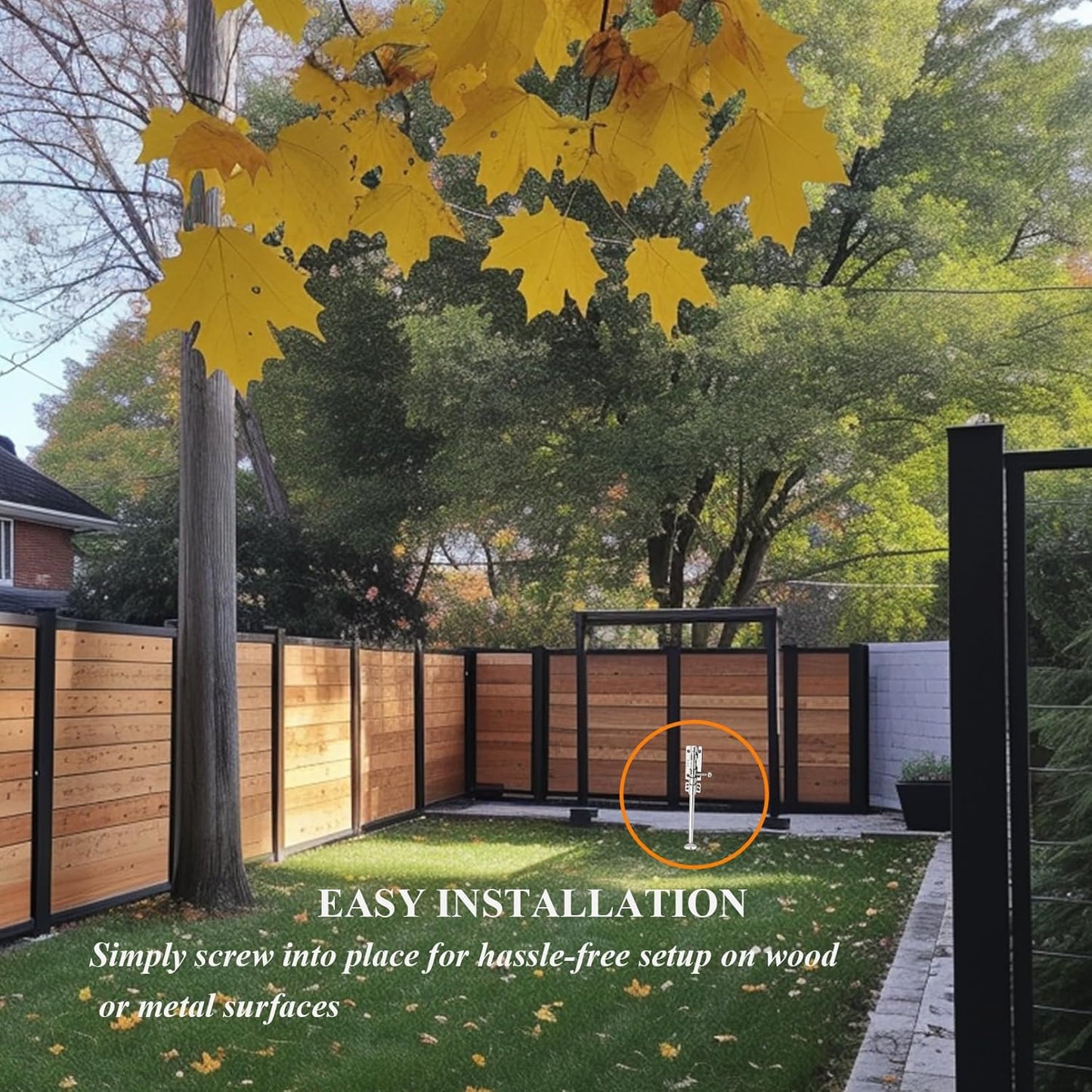 Stainless Steel Slide Bolt Gate Latch for Security Guard Door - Heavy Duty Barrel Bolt Lock with Dust Canister - Ideal for Barns, Fences, Sheds, and Basements