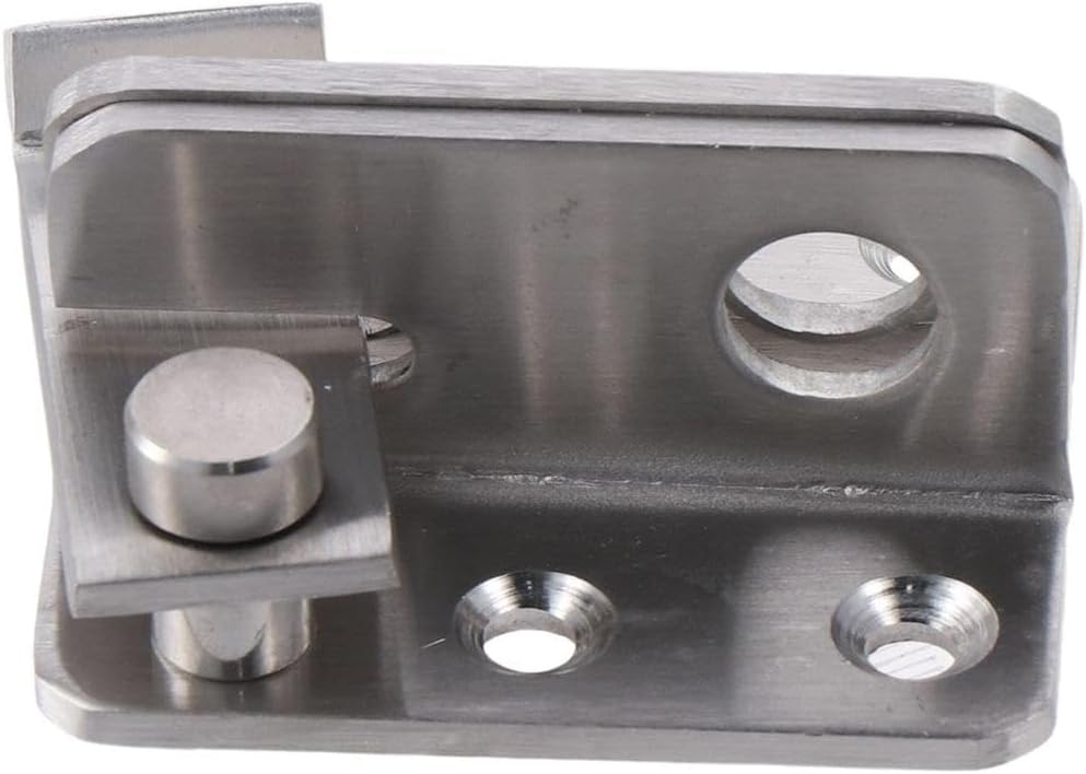 Stainless Steel Slide Bolt Gate Latch Set with Padlock for Sliding Door/Cabinet Furniture