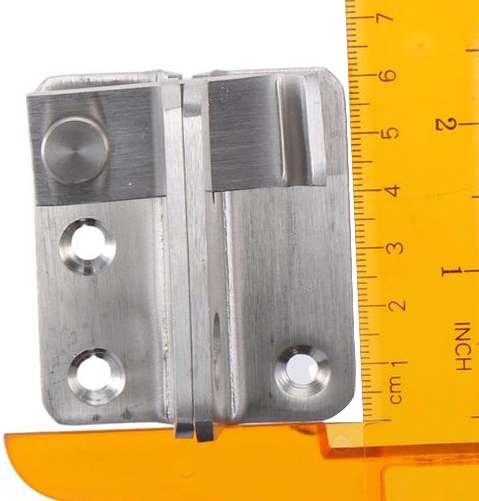 Stainless Steel Slide Bolt Gate Latch Set with Padlock for Sliding Door/Cabinet Furniture