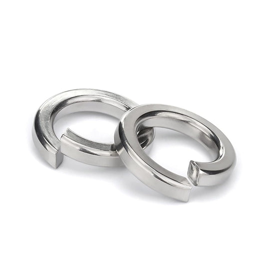 Stainless Steel Split Lock Washer 1/2" x 0.869"OD - Pack of 25