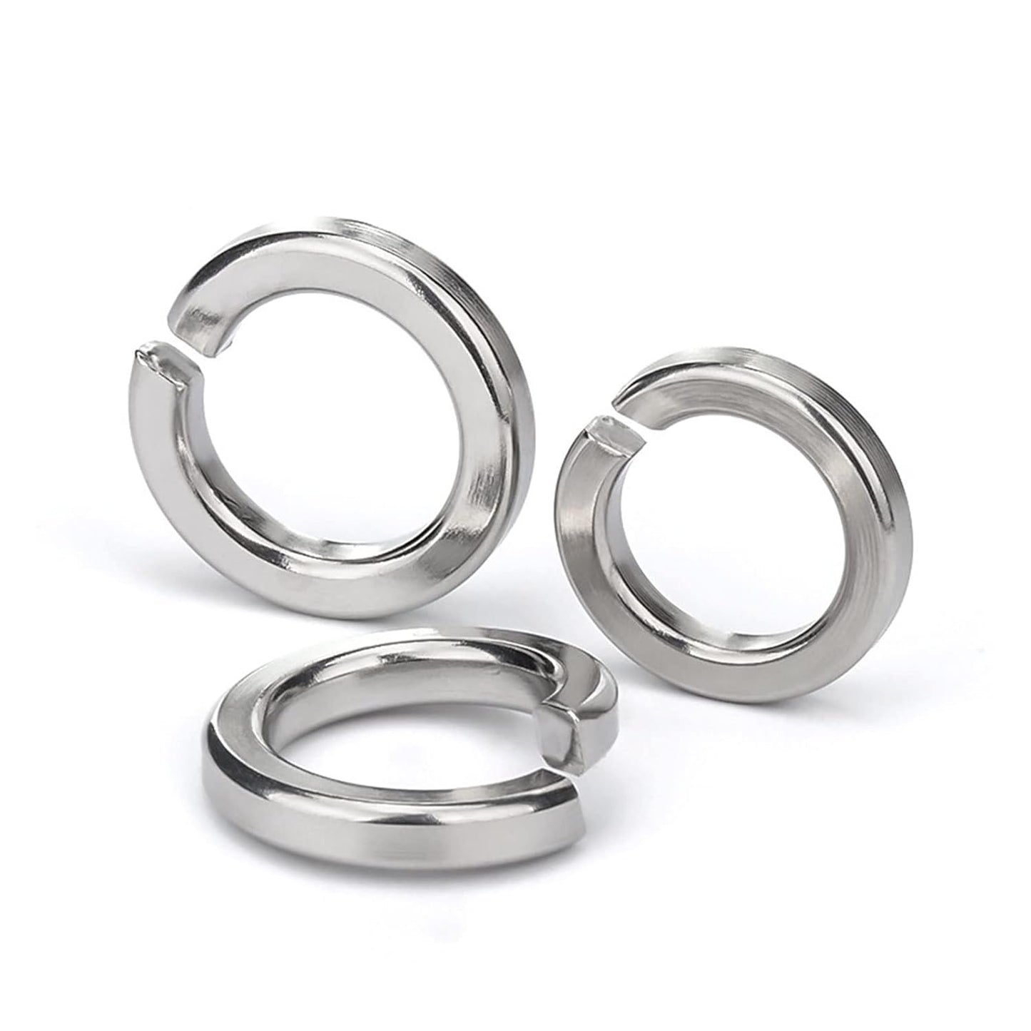 Stainless Steel Split Lock Washer 1/2" x 0.869"OD - Pack of 25