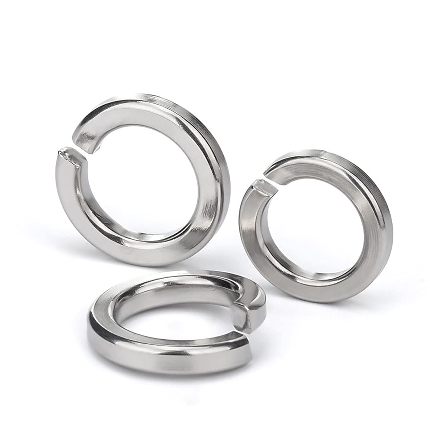 Stainless Steel Split Lock Washer 1/2" x 0.869"OD - Pack of 25