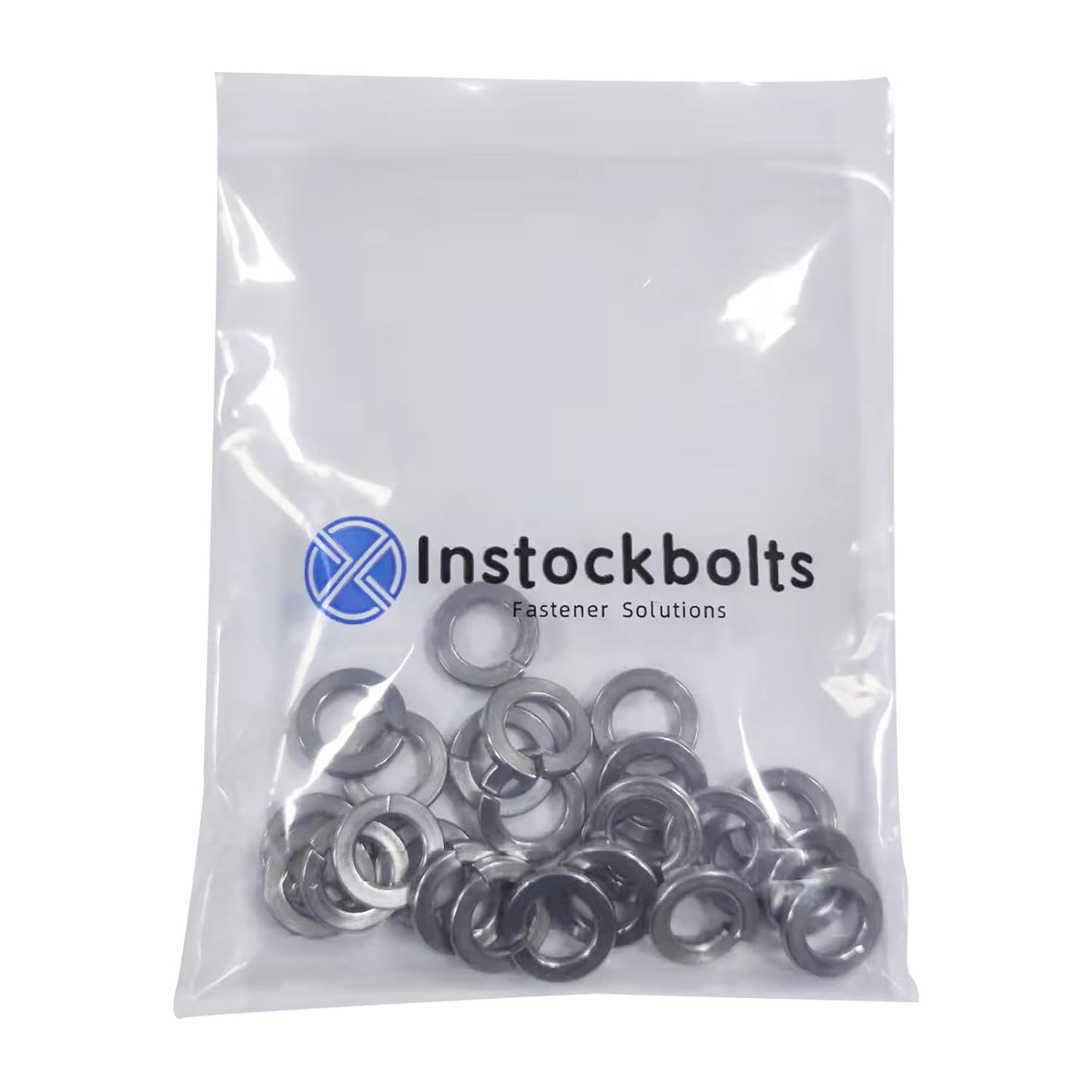 Stainless Steel Split Lock Washer 1/2" x 0.869"OD - Pack of 25