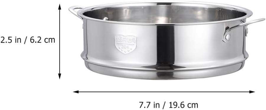 Stainless Steel Steamer Basket Insert for Cooking Vegetables, Buns, Dumplings - Kitchen Steam Rack Tool