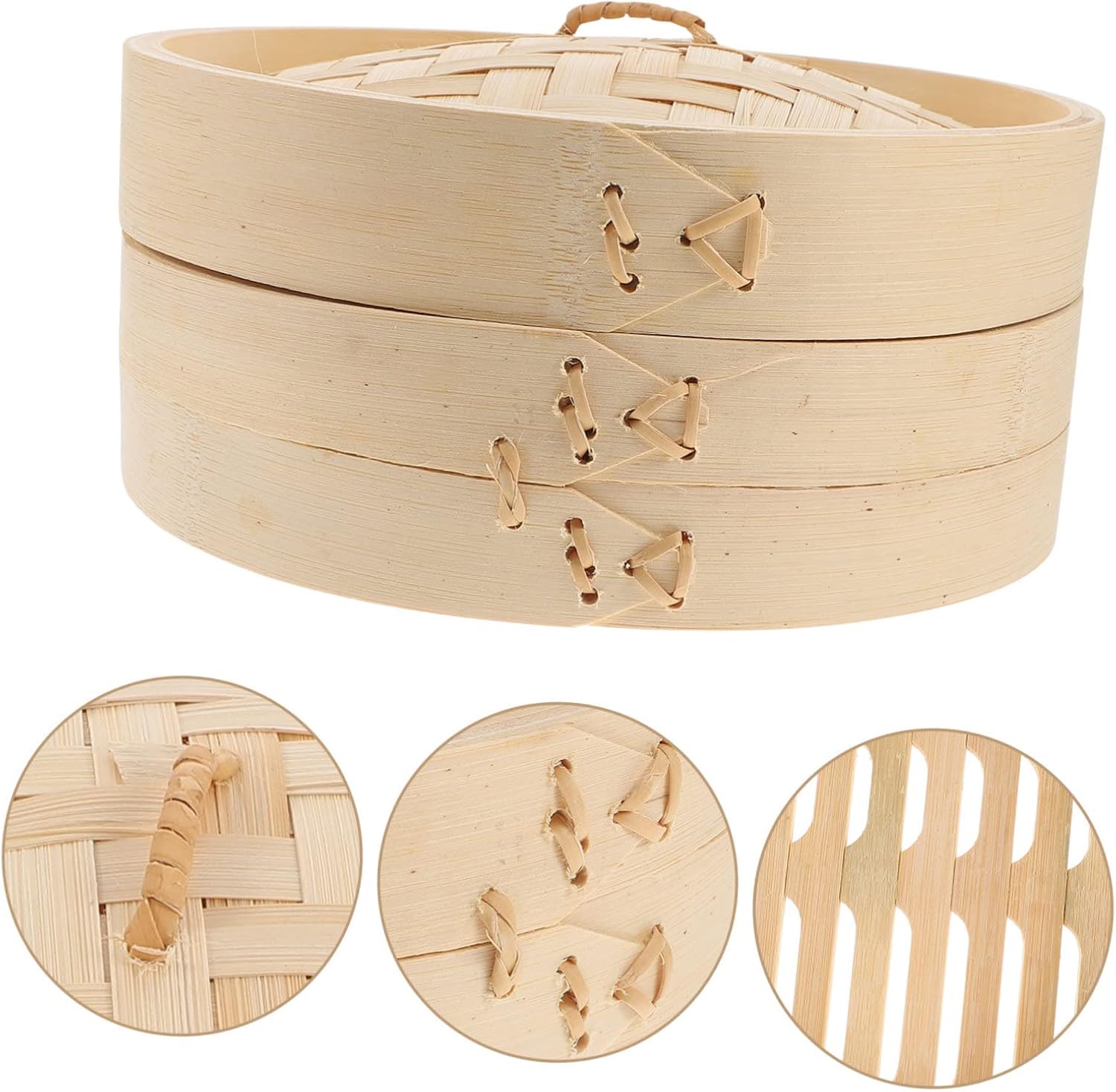 Stainless Steel Steamer Cake Cooling Rack Set for Seafood & Pasta Cooking