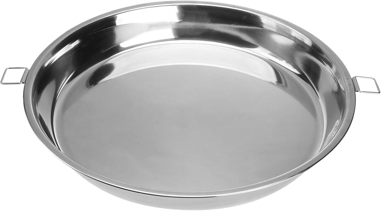 Stainless Steel Steaming Tray with Double Handles for Cooking - 32CM