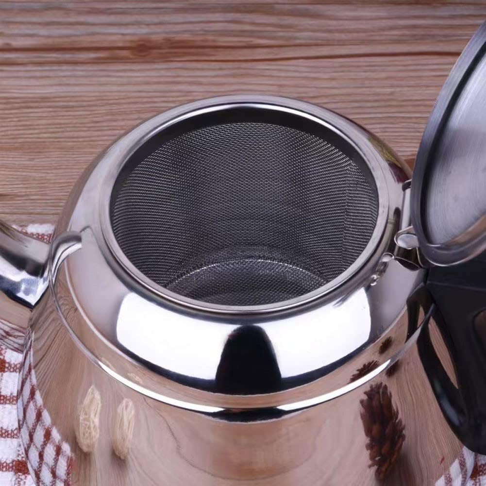 Stainless Steel Stovetop Tea Kettle with Olecranon Design - 1.5L - High Thermal Insulation - Beautiful Appearance