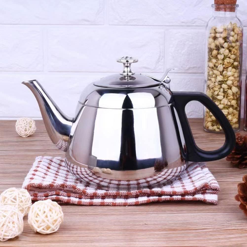 Stainless Steel Stovetop Tea Kettle with Olecranon Design - 1.5L - High Thermal Insulation - Beautiful Appearance