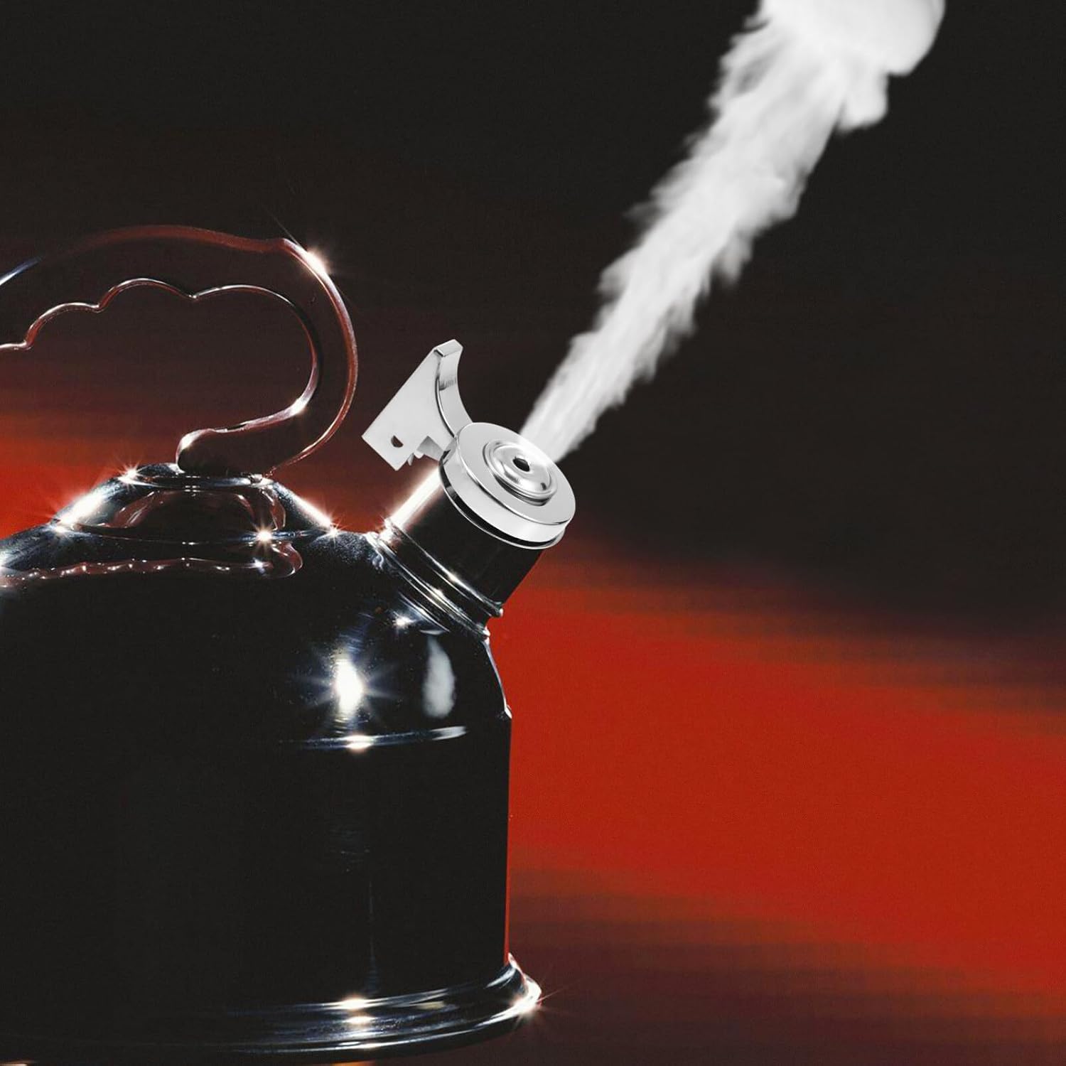 Stainless Steel Tea Kettle Replacement Whistle Parts for Teapot - Loud Whistling Nozzle 5.2X3.2CM
