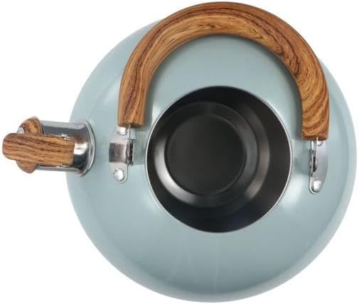 Stainless Steel Tea Kettle with Handle for Fast Boiling Water - Stovetop Whistling Teapot