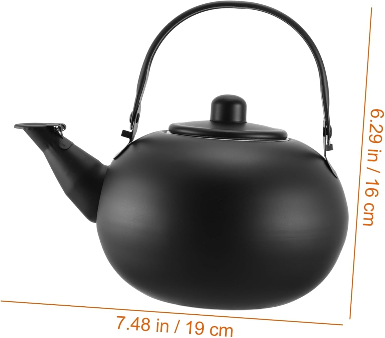 Stainless Steel Tea Pot Kettle for Stovetop or Induction Cooker - PHENOFICE Cookware for Boiling Water