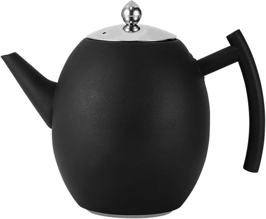Stainless Steel Teapot with Infuser for Induction Cooker - 1.5L/2L Tea Pot for Coffee and Water