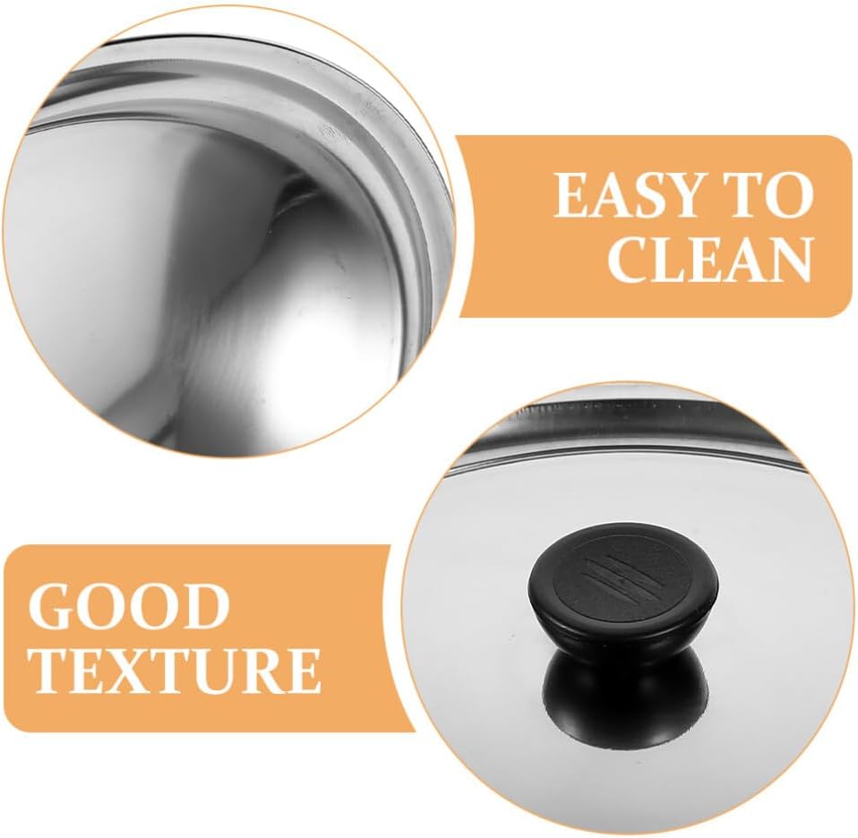 Stainless Steel Universal Pot Lid Replacement for Pans and Skillets - 10inch